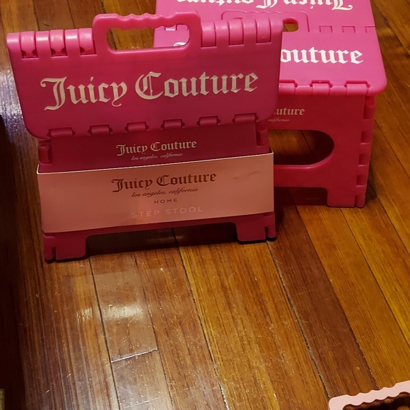 Juicy Couture Step Stool-Pink - Picture 3 of 3